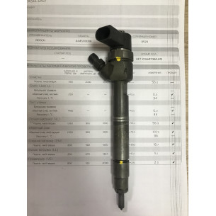 Форсунка б/у Bosch 0445110098 Mercedes 2.7 CDI OM612