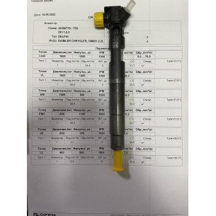 Форсунка б/у Delphi Mercedes C E GLK OM651 A6510703287 28308779