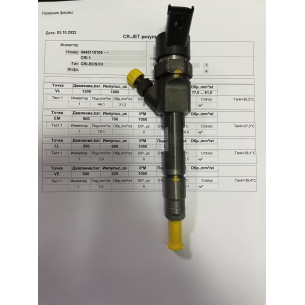 Форсунка б/у Bosch 0445110109B Рено 1.9 DCi