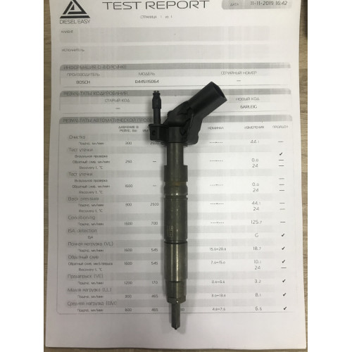 Пьезо форсунка б/у Bosch 0445115060 0445115059 Mercedes 3.0D