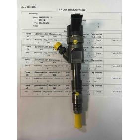 Форсунка б/у Bosch 0445110280 Рено 1.9 DCi