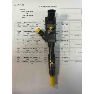 Форсунка б/у Bosch 0445110280 Рено 1.9 DCi