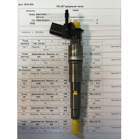 Пьезо форсунка б/у Bosch 0445115070 BMW  3.0D