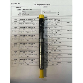 Форсунка б/у Delphi R02301Z, R02801D,33800-4X500 Хундай Кия 2.9 CRDI