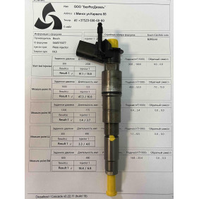 Пьезо форсунка б/у Bosch 0445115077 BMW  3.0D