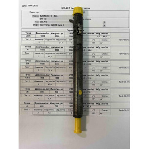 Форсунка б/у Delphi EJBR04501D SsangYong 2.0 EURO 4