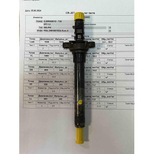 Форсунка б/у Delphi EJBR03801D R06001D Пежо Ситроен 2.0 HDI