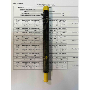 Форсунка б/у Delphi EJBR02601Z SsangYong 2.7 Euro 3