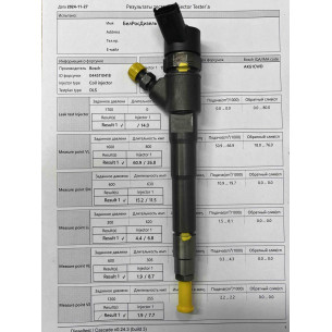 Форсунка б/у Bosch 0445110418 FIAT IVECO 2.3 JTD