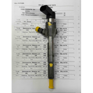 Форсунка б/у Siemens Euro 4 8200294788 Рено 1.5 DCI