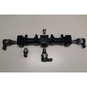 Накопитель давления (Rail) на 3 регулятора для проверки форсунок и насосов